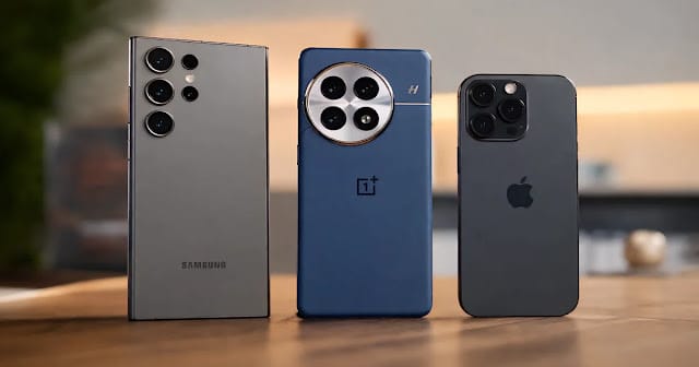 تفاصيل قد تغيّر رأيك بين iphone 15 pro max و oneplus 13 pro و samsung s22 ultra 1 تفاصيل قد تغيّر رأيك بين iphone 15 pro max و oneplus 13 pro و samsung s22 ultra