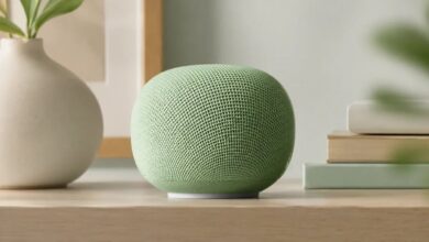 جوجل تكشف عن مكبر صوت Google Home المصمم خصيصًا لـ Gemini 7 جوجل تكشف عن مكبر صوت Google Home المصمم خصيصًا لـ Gemini