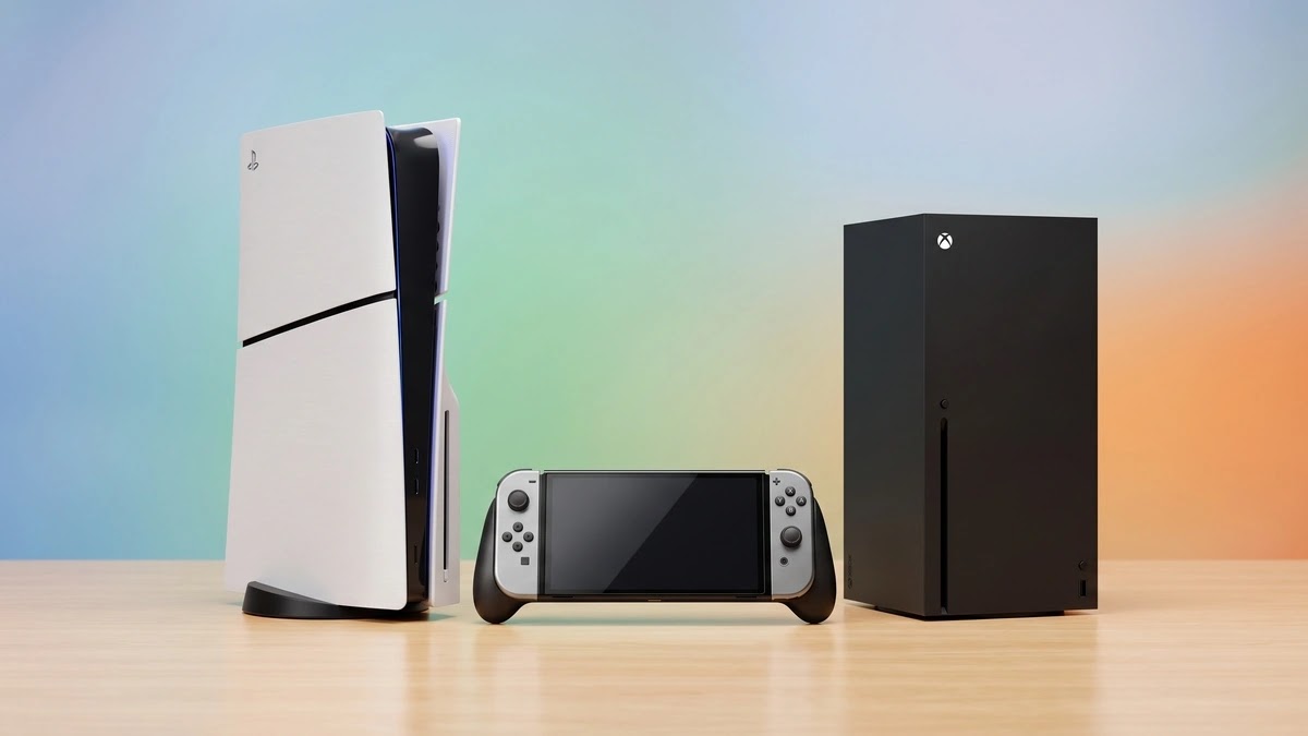 انهيار تاريخي لمبيعات PS5 وإكس بوكس وسويتش 2 يكتسح الأسواق 10 لقطة رسمية نظيفة ومشرقة تستعرض أجهزة بلايستيشن 5 وإكس بوكس وسويتش 2 معاً لتعبر عن تقرير أسعار ومبيعات منصات الألعاب المنزلية الصادم.