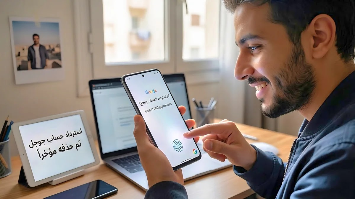 استرداد حساب جوجل تم حذفه مؤخراً - خطوات استعادة حساب Gmail