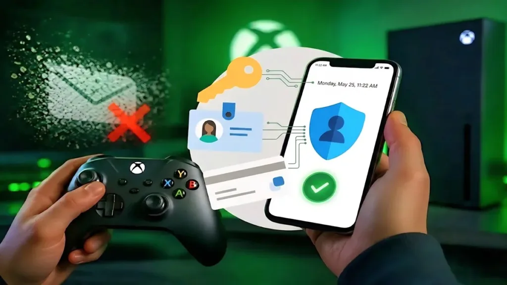 خطوات تأمين حساب Xbox وتفعيل التحقق بخطوتين 2FA باستخدام تطبيق Microsoft Authenticator