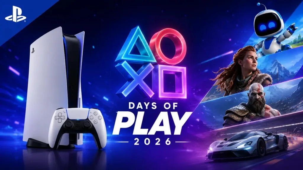 PS5 console gaming atmosphere