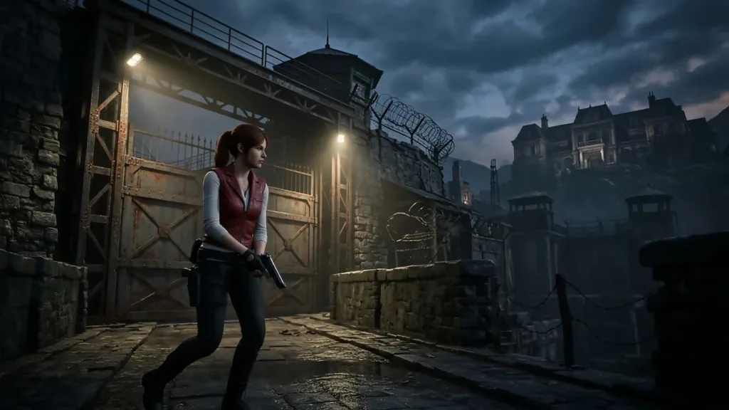 شخصية كلير ريدفيلد داخل أسوار سجن روكفورت في ريميك Resident Evil Code Veronica القادم.