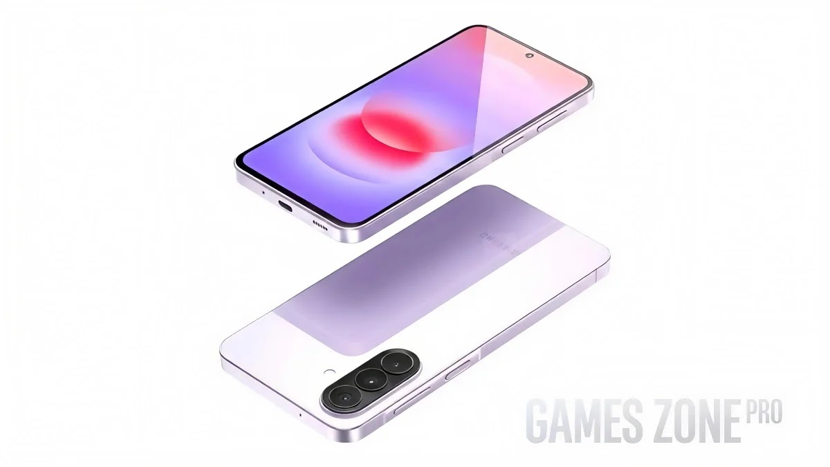 Samsung Galaxy A27 – تسريب جديد للتصميم والسعر المتوقع 2026 هاتف Samsung Galaxy A27 بتصميم حديث مع تسريب جديد للسعر المتوقع، يظهر بشكل احترافي في إعلان تقني جذاب بخلفية داكنة.