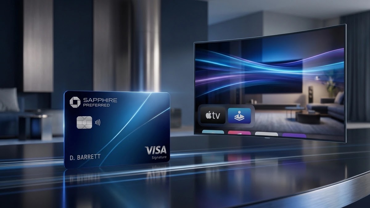 Apple TV+ Free for One Year with Chase Sapphire Preferred Benefits بطاقة Chase Sapphire Preferred الفاخرة مع تجربة ترفيه Apple TV+ ضمن عرض يمنح اشتراكًا مجانيًا لمدة عام