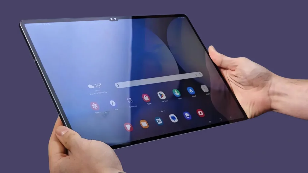 أول صورة حية لجهاز Samsung Galaxy Tab S12 Plus تكشف تصميم الجهاز قبل الإعلان الرسمي