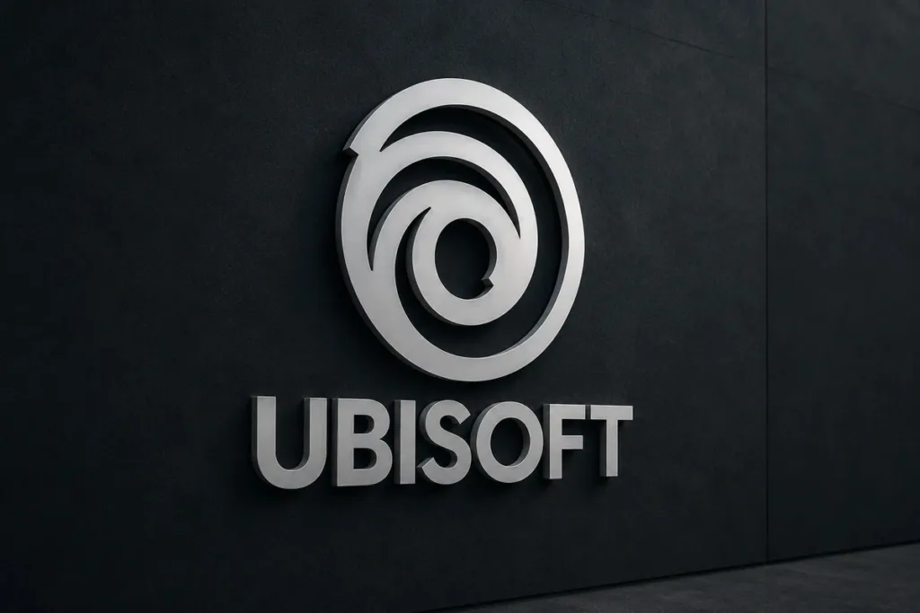 شعار Ubisoft مع إشارة إلى تقارير عن تقليص الوظائف في استوديو برشلونة