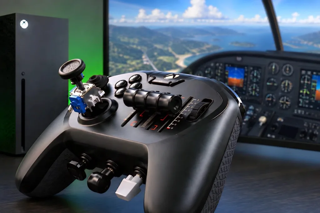 وحدة Echo Aviation Controller XPC الجديدة المخصصة لأجهزة Xbox للعبة Microsoft Flight Simulator