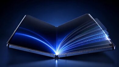Samsung تكشف عن Flex Titanium.. تقنية جديدة لتقليل تجعد شاشات هواتفها القابلة للطي 10 تصميم يوضح تقنية Samsung Flex Titanium داخل شاشة هاتف Galaxy القابل للطي